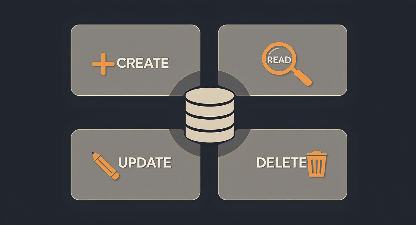 Operações CRUD: Create, Read, Update, Delete