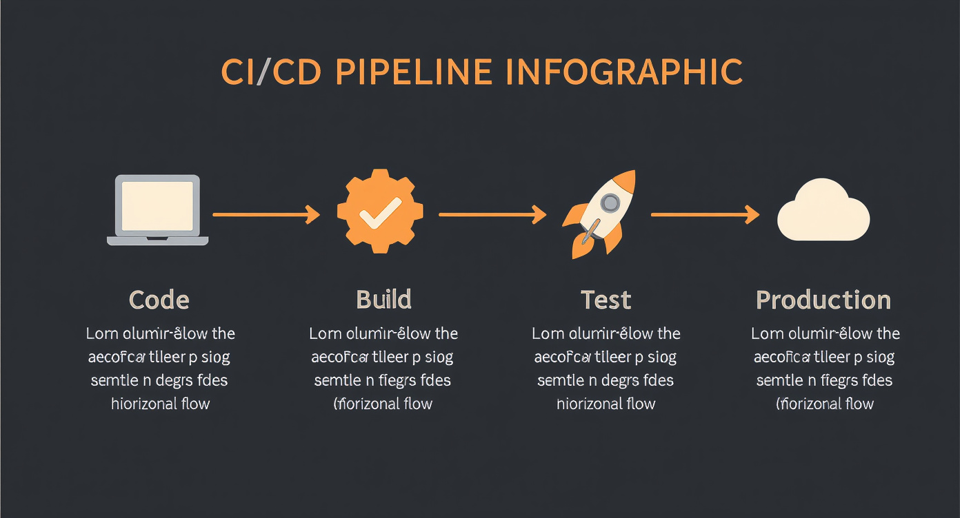 Pipeline CI/CD: Code, Build, Test, Deploy, Production